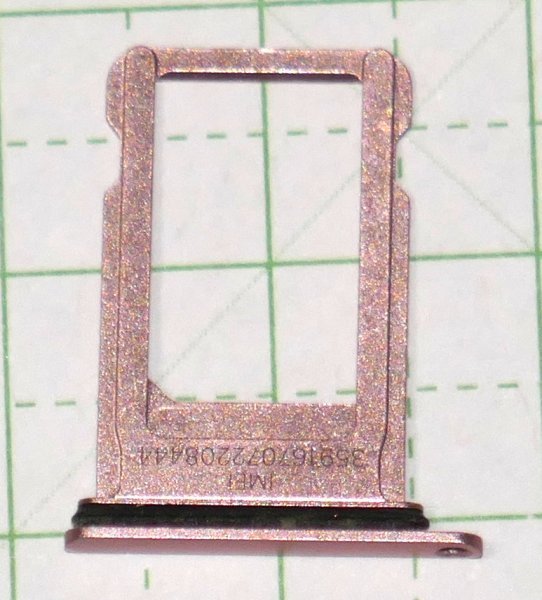 iPhone7 SIMトレイ ローズ