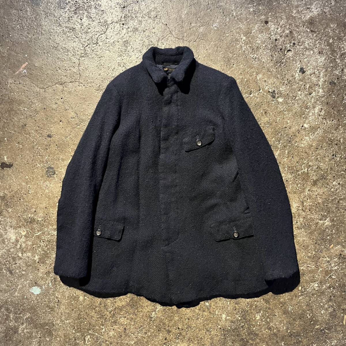 COMME des GARCONS 94aw ウール縮絨ジャケット M コムデギャルソン 1994aw AD1994 90s Metamorphosis 