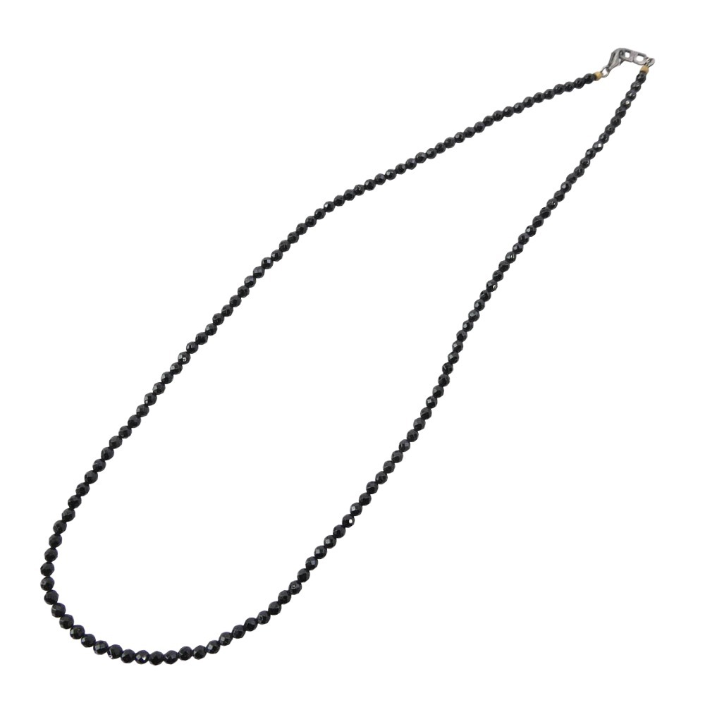 Justin Davis ジャスティンデイビス SNJ330 Tiny Onyx Chain タイニー オニキス ネックレス チェーン ブラック系【中古】