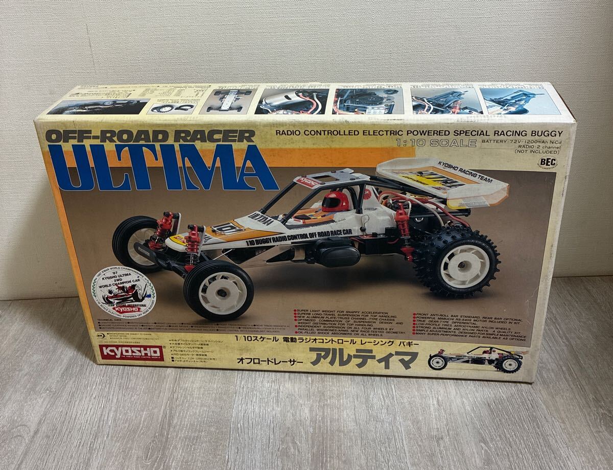 KYOSHO OFF-ROAD RACER ULTIMA 京商 1/10スケール オフロードレーサー アルティマ 初代モデル 優勝パッケージ ラジコン★未組立品★