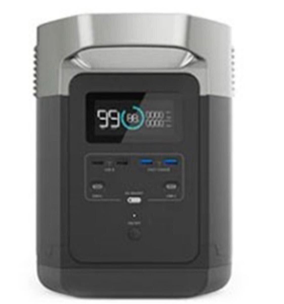 新品 未開封 EFDELTA1300-JP （ポータブル電源 1260Wh グレー＆ブラック）