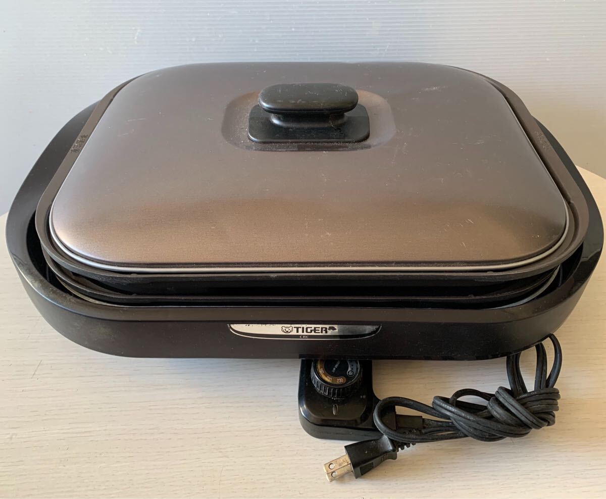 TIGER タイガー ホットプレート CRC-A200 グレー