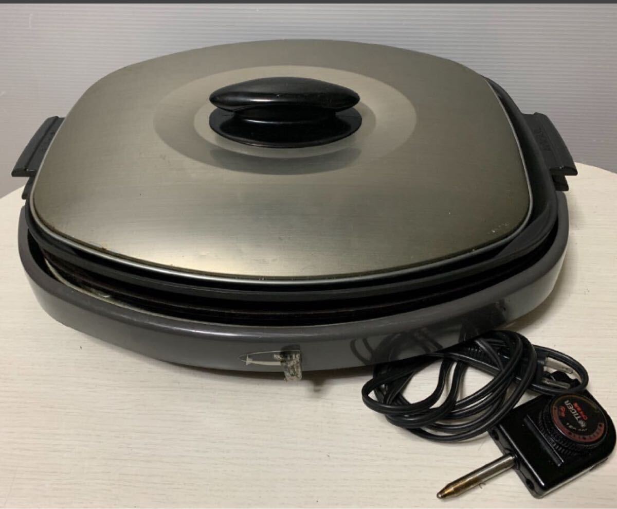 TIGER タイガー ホットプレート CPX-B130 グレー系