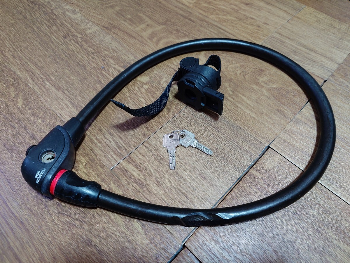 ABUS PHANTOM CABLE 8940 TexFL 自転車 鍵 ロック アブス ファントム ワイヤー