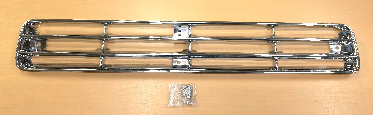 未使用品 JETINOUE/ジェットイノウエ 三菱NEWスーパーグレート用 メッキアッパーグリル