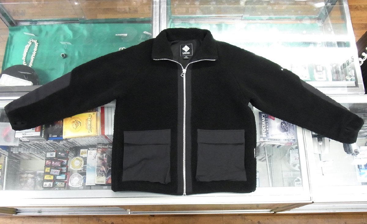 Columbia コロンビア ブラックレーベル Great Works Brush Jacket グレートワークス ブラッシュジャケット PM1806 ブラック サイズM ボア