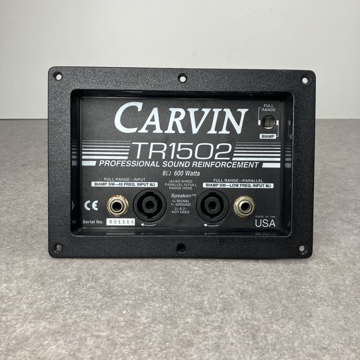 CARVIN TR1502プロフェッショナルサウンド 接続部パーツ【ジャンク】