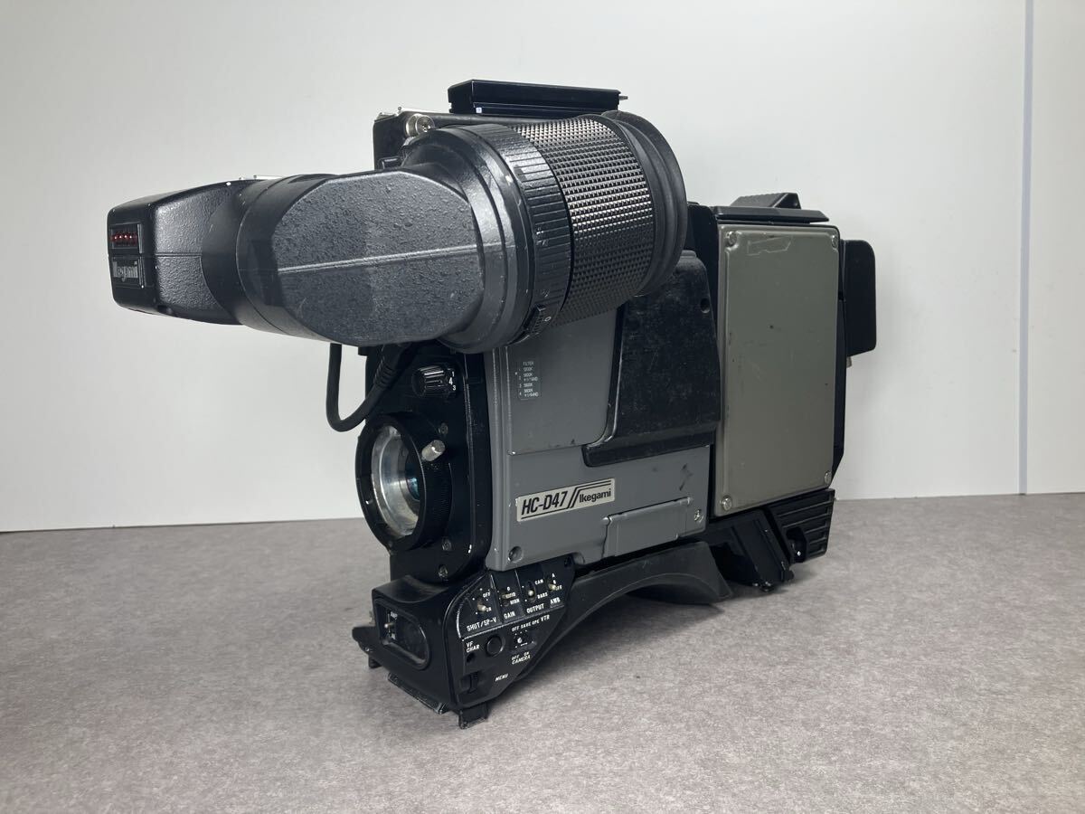 Ikegami イケガミ　業務用ビデオカメラ　HC-D47 VF15-46【動作未確認ジャンク】