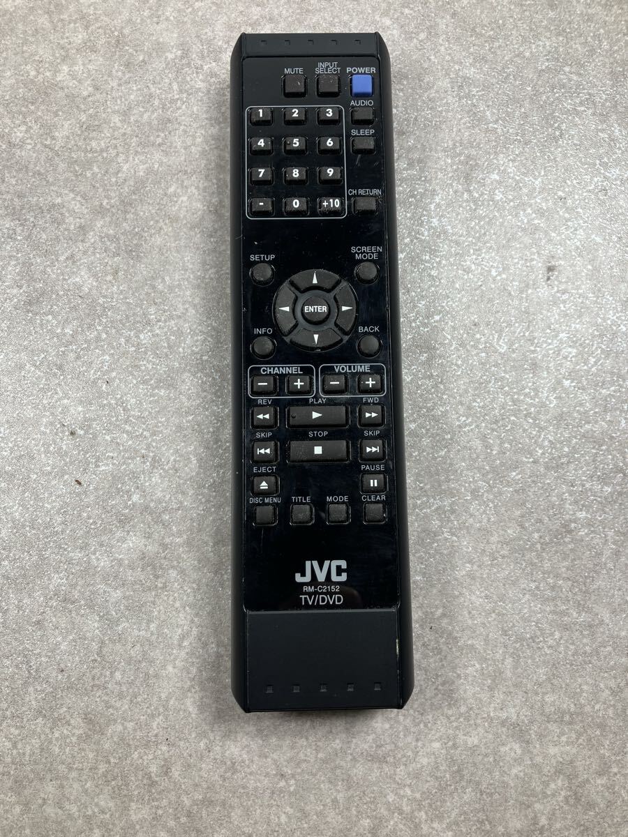 JVC テレビDVDリモコン RM-C2152