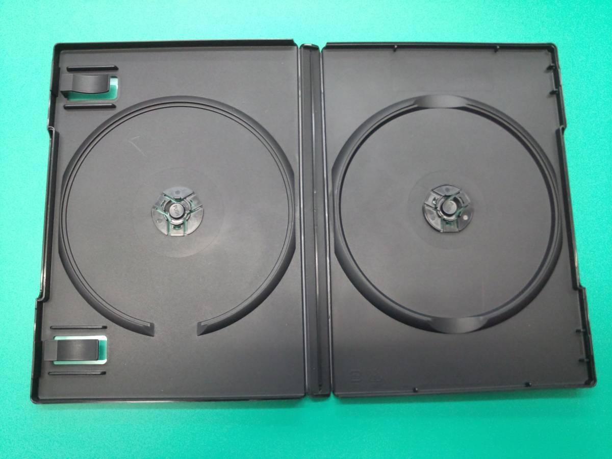 ★★DVDケース　国産　ダブル　黒　50枚　新品　2枚用　 ブラック★★