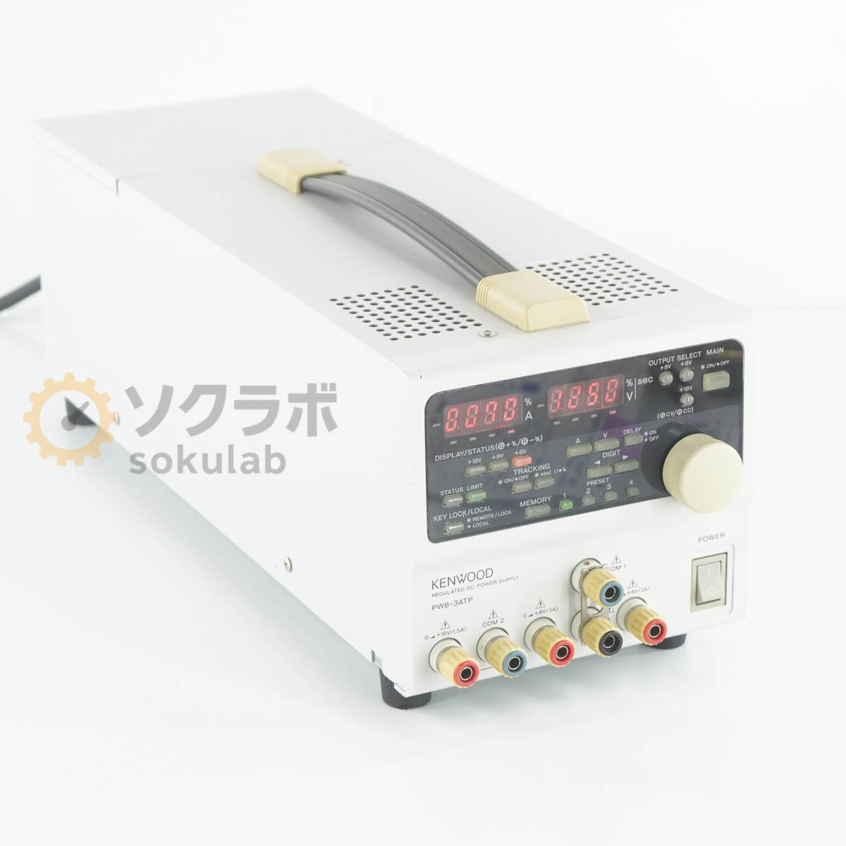 [DW] 8日保証 PW8-3ATP PW-A KENWOOD ケンウッド REGULATED DC POWER SUPPLY 多出力直流安定化電源 DC電源 直流電源[07734-0048]