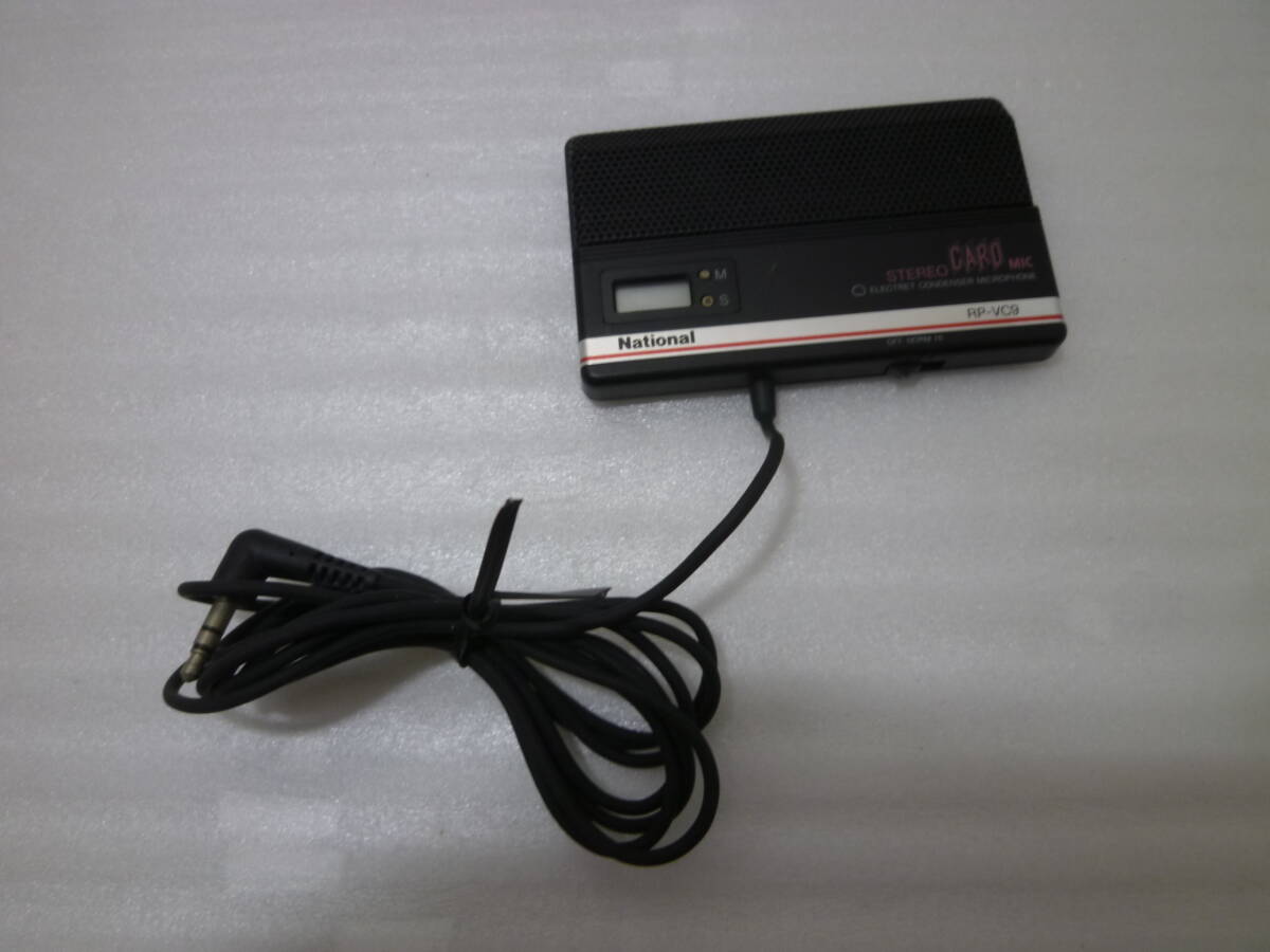 National　RP‐VC9 　ステレオカード　MIC