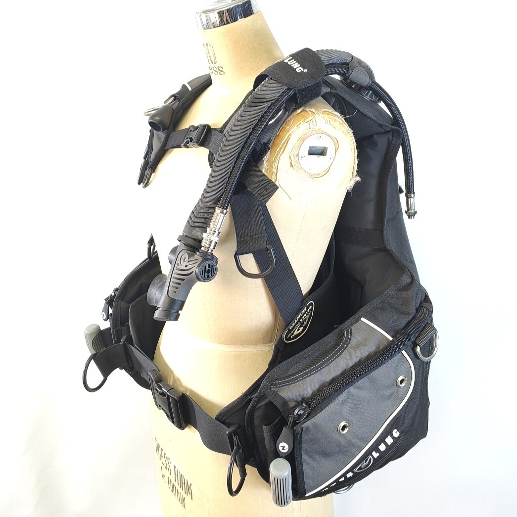 OH済 AQUALUNG アクアラング AXIOM BCジャケット XSサイズ［BC-250423MC］