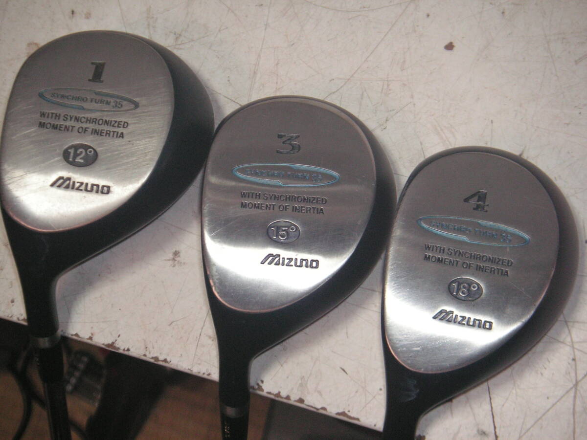★ミズノ 左打ち用 ウッド 1/3/4 USED 練習/入門用に サウスポー 中古現状
