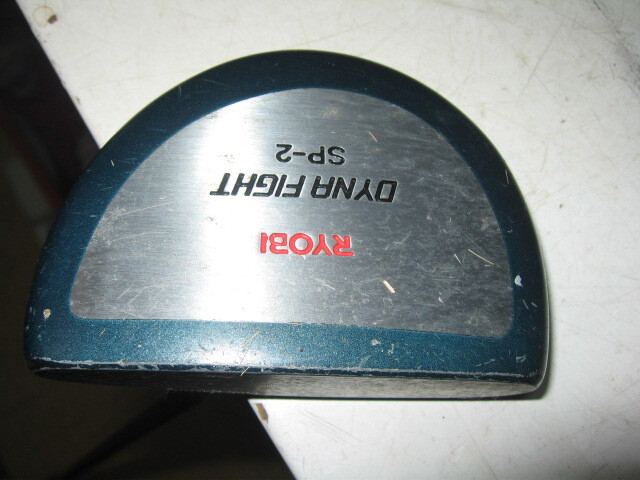 ★格安 リョービ ダイナファイト SP-2 マレット型 パター中古現状