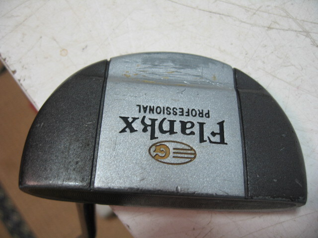 ★お手頃 FLANKX プロフェッショナル マレット型 パター中古現状
