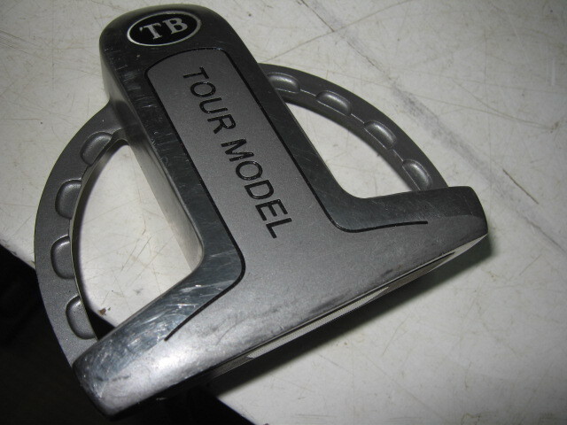★お手頃 TB パター ゴルフクラブ TOUR MODEL 3ボール 右きき用 中古中古現状