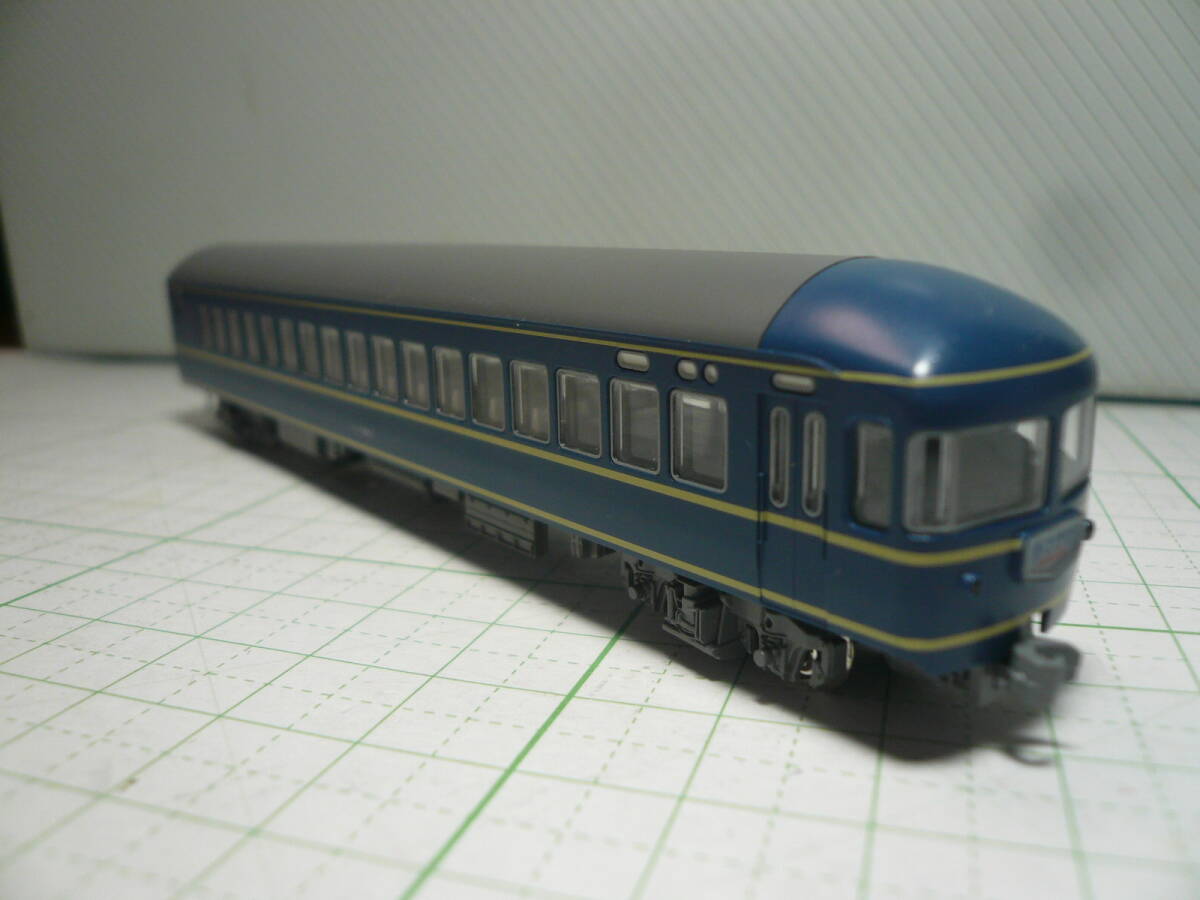即決有 KATOカトー　ブルートレイン寝台特急客車　ナハフ20-1 20系寝台特急あさかぜ　初期床下グレー塗装　 送料340円～