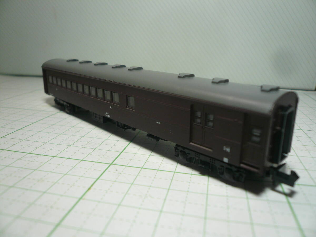 即決有 KATOカトー 10-535 スハ４４系　スハニ３５　日本国有鉄道　国鉄　つばめ　はと　茶　　 送料320円～