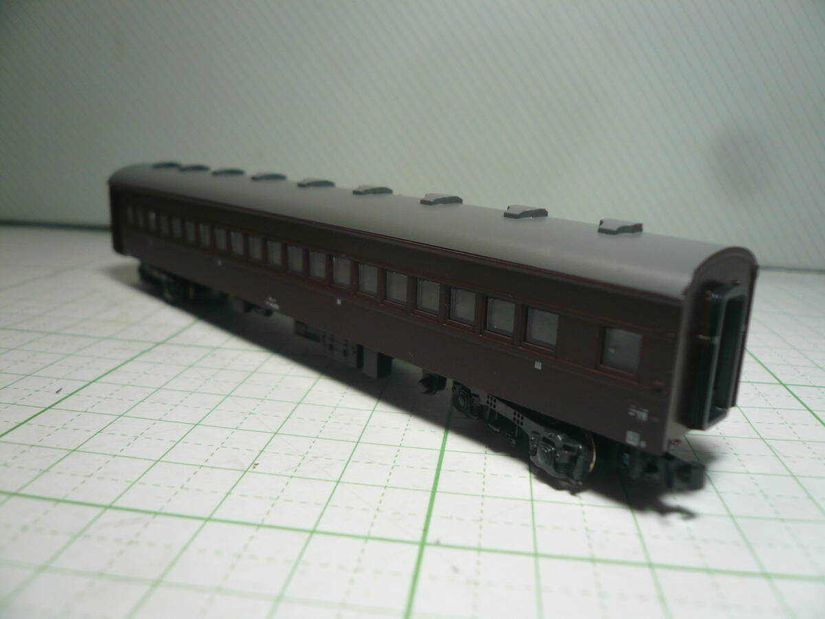 即決有 KATOカトー 10-535 スハ４４系　スハ46　日本国有鉄道　国鉄　つばめ　はと　茶　　 送料320円～