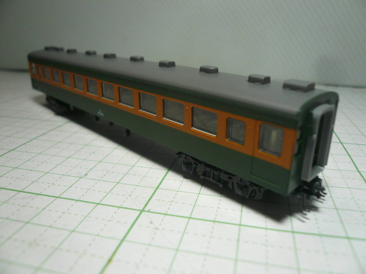 即決有 KATOカトー 10-379　８０系準急　東海　比叡　サハ８７　日本国有鉄道　国鉄　湘南色　　 送料320円～