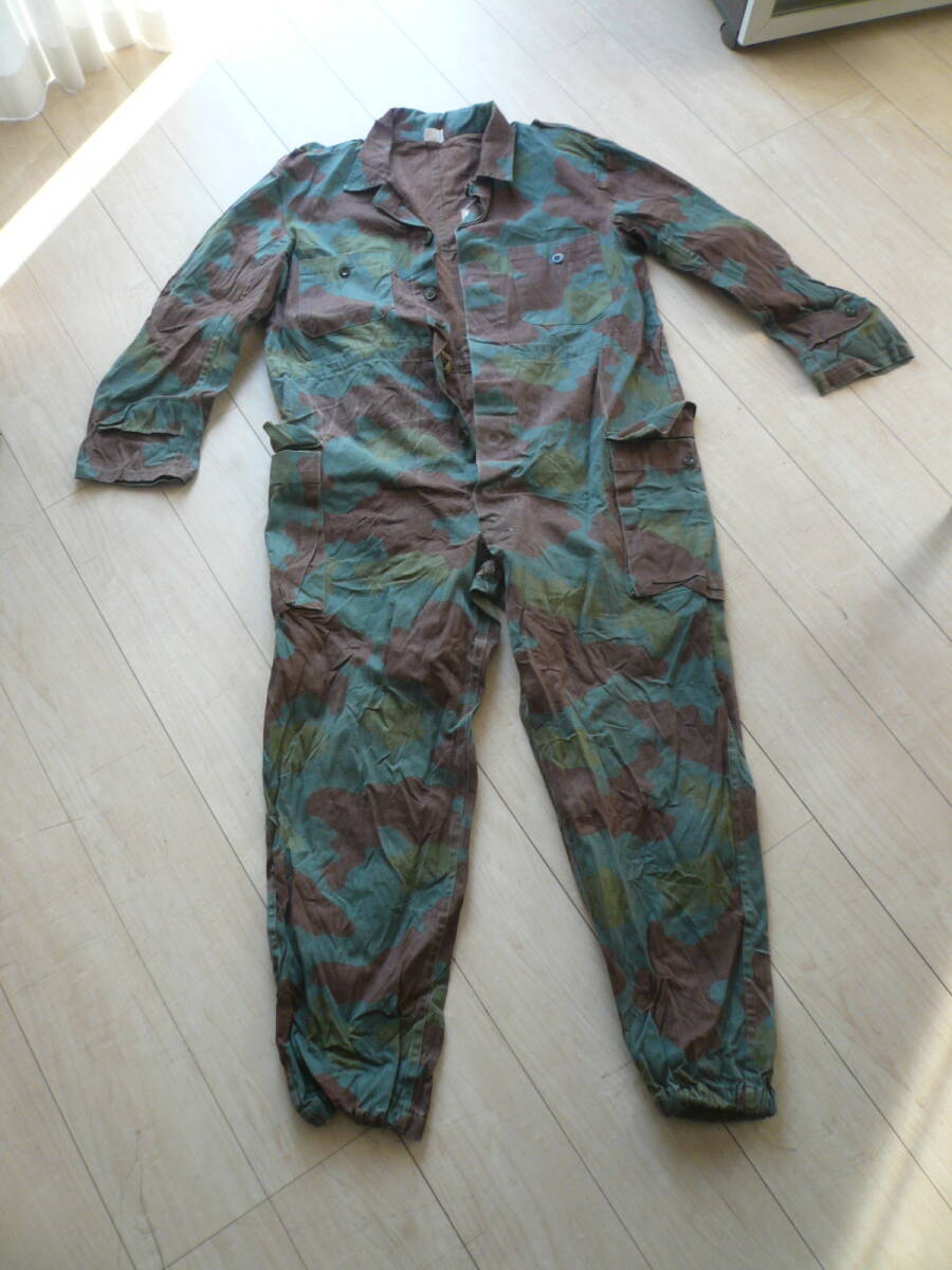 即決有　イタリア軍　つなぎ カバーオール サン　マルコ　海兵団　カモ　戦車兵　ドイツ軍