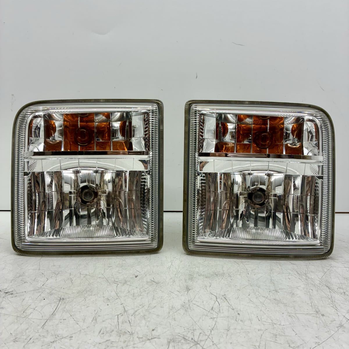 美【コーティング済】ダイハツ L175S L185S L455S L465S ムーヴ タント フォグランプ レンズ バンパー 左右セット LR STANLEY P8550 P80024