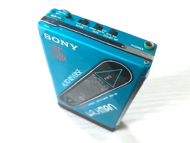 SONY ソニー Walkman WM-101 オートリバースウォークマン ブルー 現状品