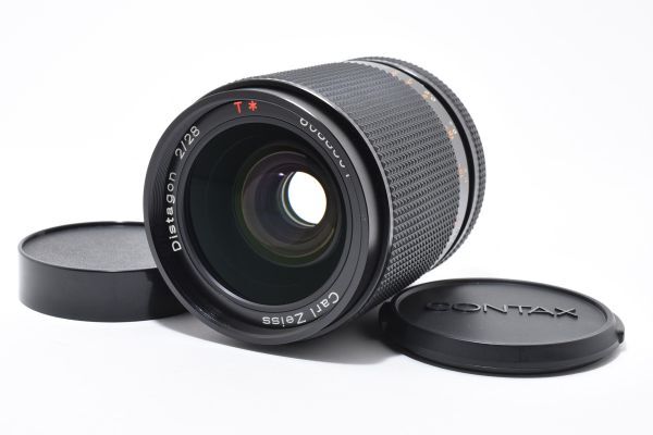 【返品保証】★良品★ Contax Carl Zeiss Distagon 28mm f2 T* AEG Lens コンタックス カールツァイス #08260105