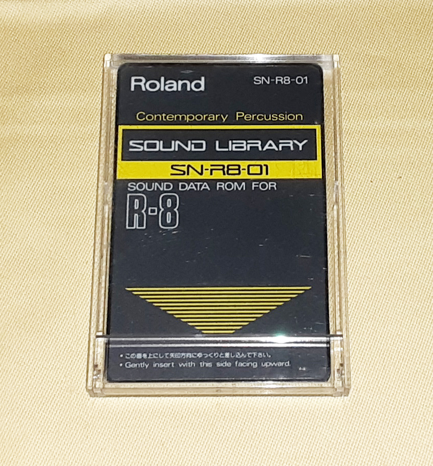 ★Roland SN-R8-01 Contemporary Percussion SOUND LIBRARY★OK!!★MADE in JAPAN★