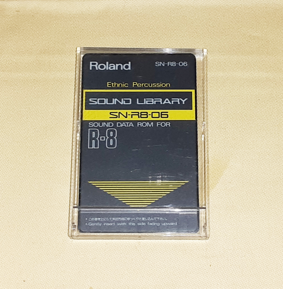 ★Roland SN-R8-06 Ethnic Percussion SOUND LIBRARY★OK!!★MADE in JAPAN★
