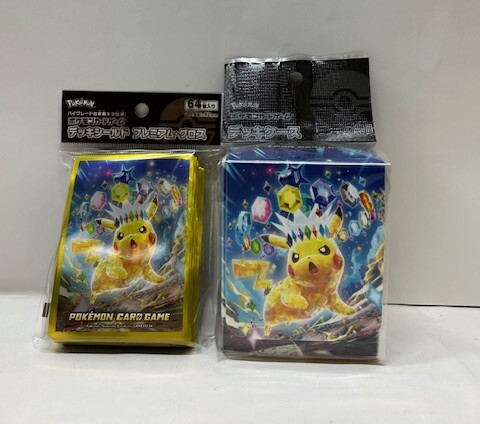 ポケモンカードゲーム　デッキケース・デッキシールド（ステラピカチュウ）