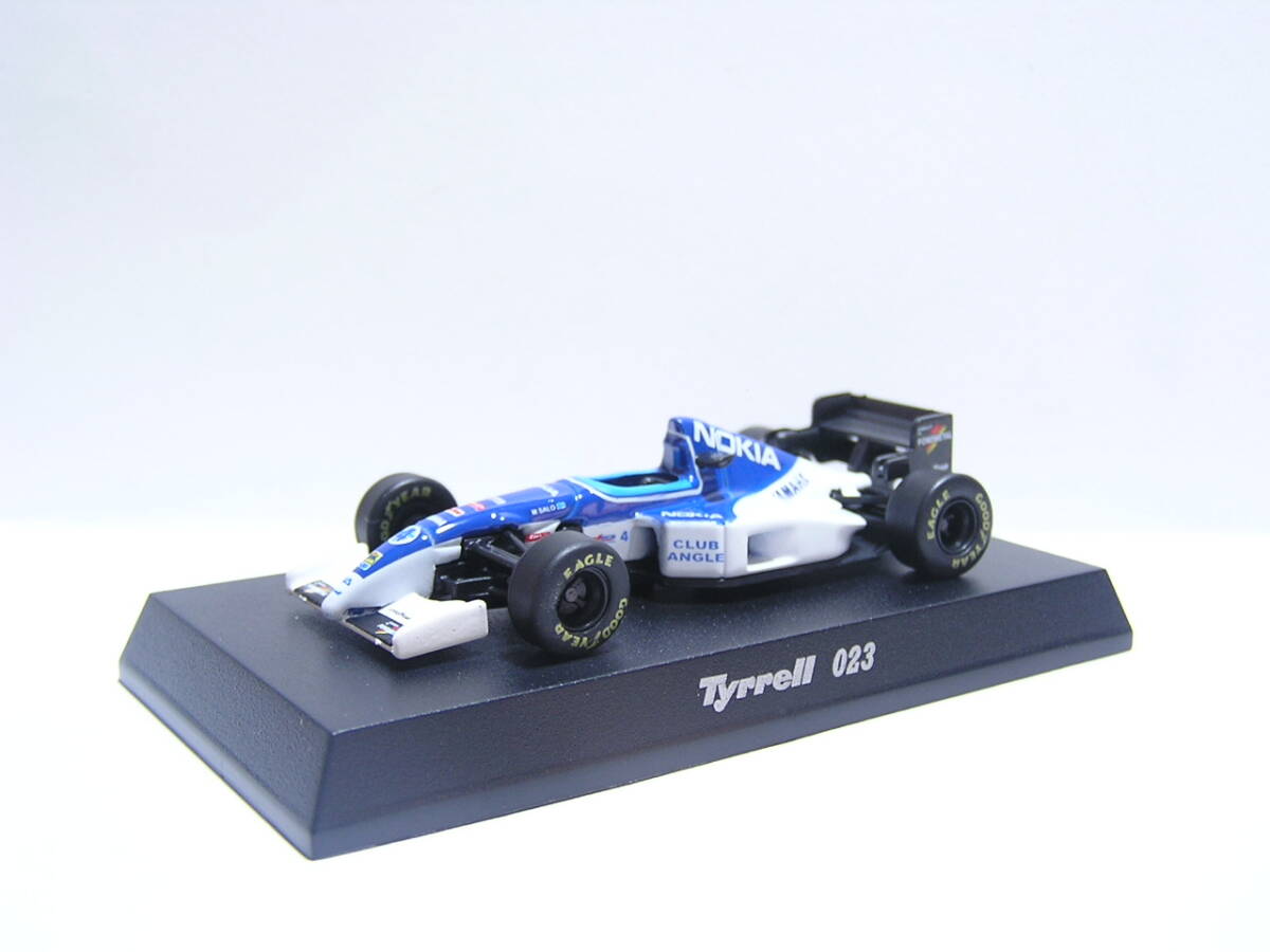 外箱なし 京商 1/64 ティレルミニカーコレクション Tyrrell 023 #4 M.SALO タイレル サークルKサンクス ティレル023