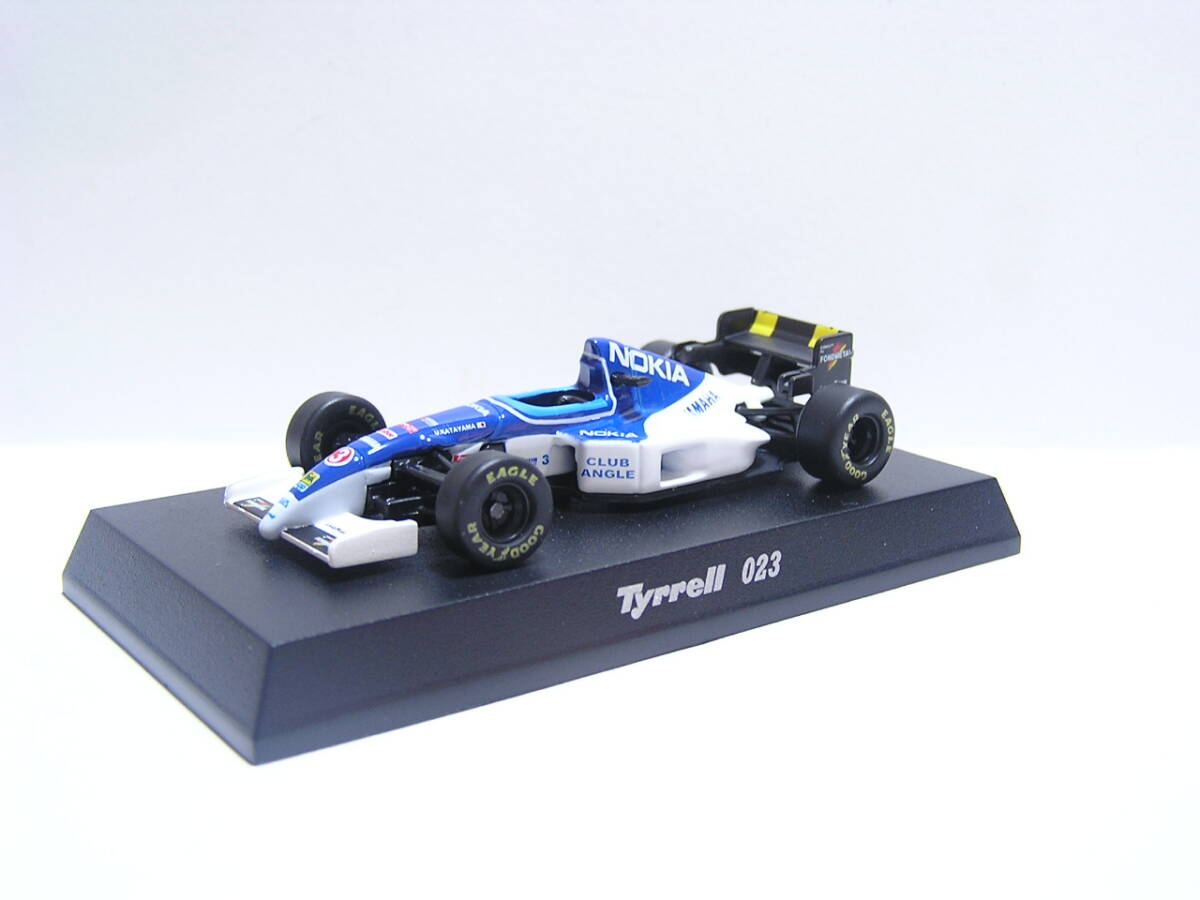 外箱なし 京商 1/64 ティレルミニカーコレクション Tyrrell 024 #18 片山右京 タイレル ティレル024 サークルKサンクス