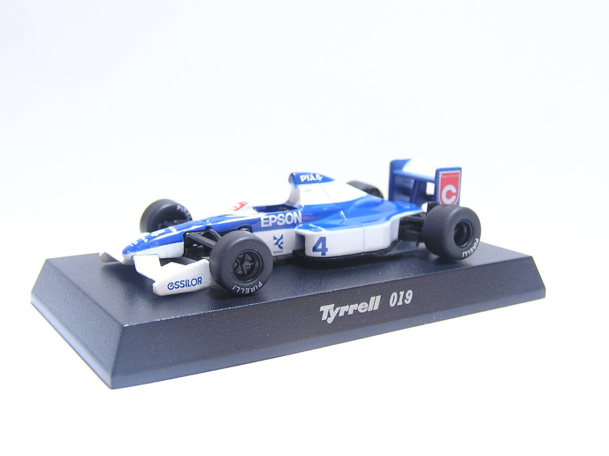 外箱なし 1/64 ティレルミニカーコレクション Tyrrell 019 #4 J.アレジ タイレル ティレル019 サークルKサンクス F-1