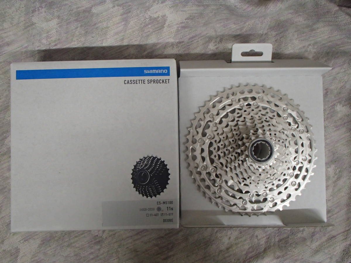 SHIMANO / カセットスプロケット CS-M5100 11S 11-51T