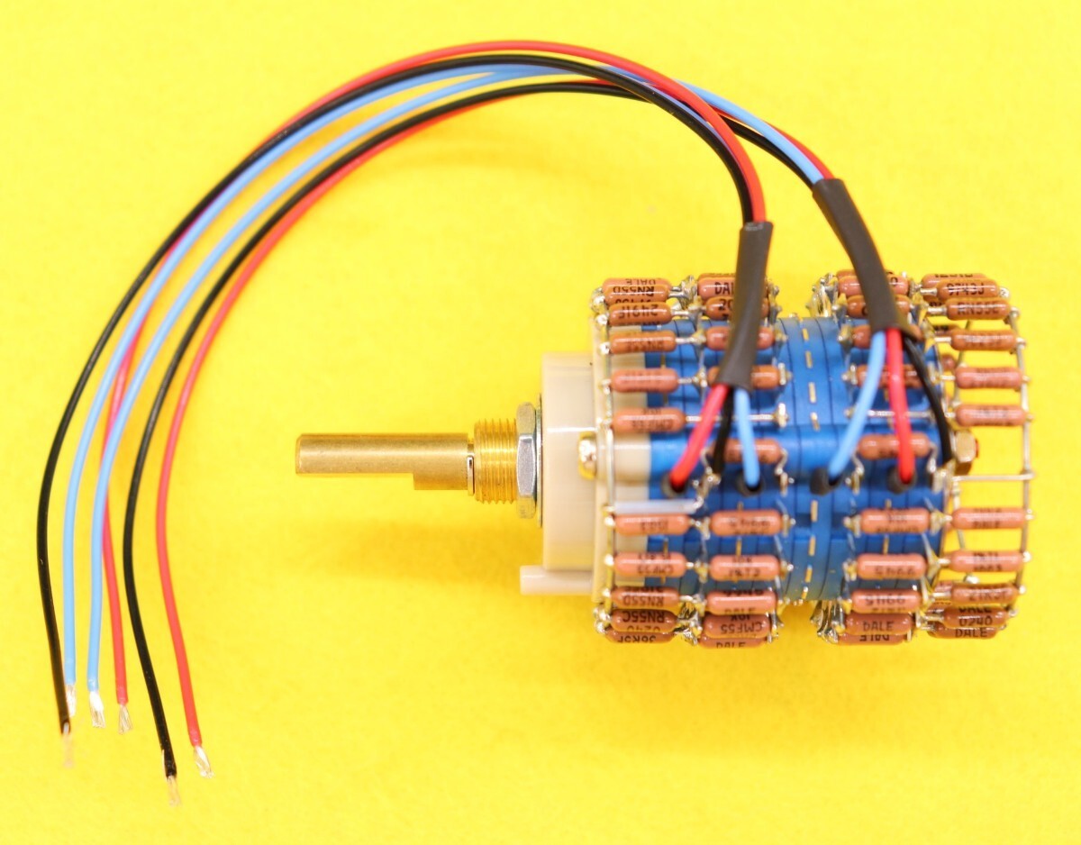 即納7日保証 10kΩ 送料無料新品 Dale抵抗 高音質 2連24ポイントラダー アッテネーター 管理202601cnc