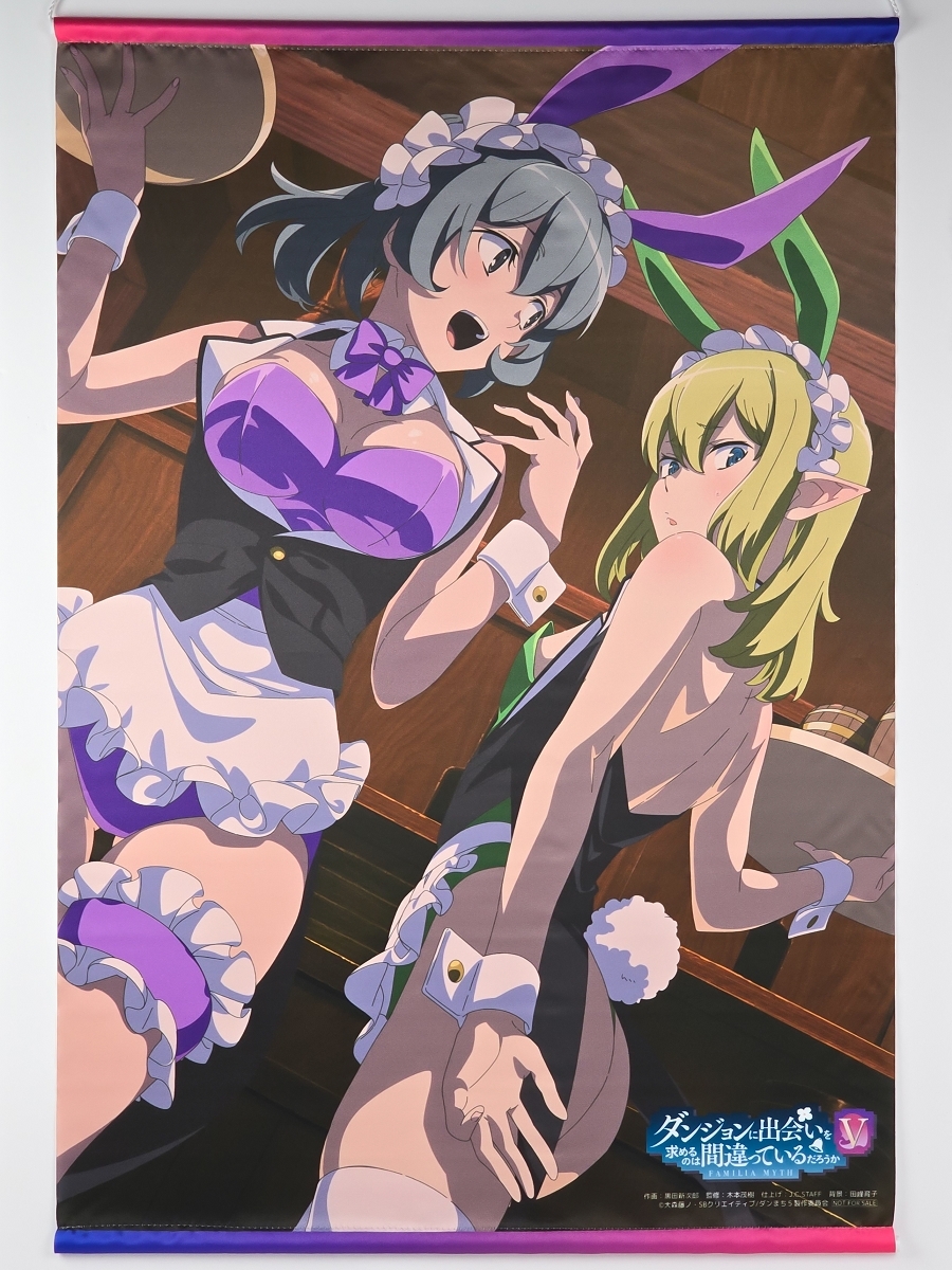 ダンジョンに出会いを求めるのは間違っているだろうか Ⅴ 豊穣の女神篇 Blu-ray ソフマップ全巻購入特典 B2タペストリー