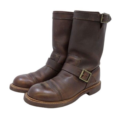 2011年8月製 レッドウィング アイアンスミス 8121 US9 / 27.0cm ブラウン ブーツ IRONSMITH RED WING 中古