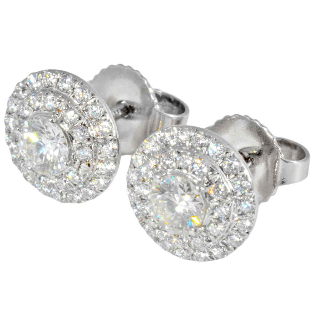 ティファニー Tiffany&Co. ソレスト ピアス ダイヤモンド Pt950 2.8g プラチナ レディース