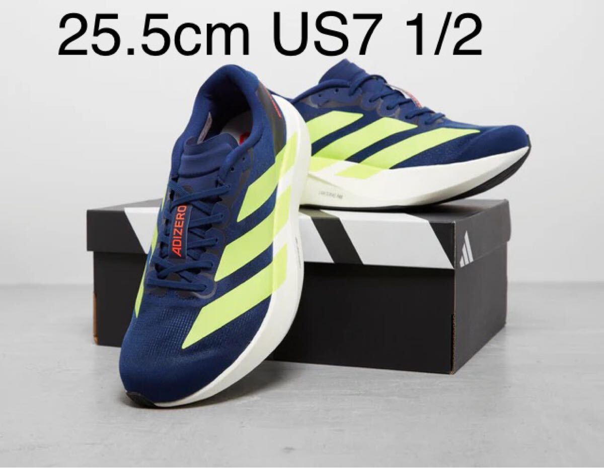 adidas アディダス Adizero アディゼロ Evo SL 25.5cm US7 1/2 JR3415 美品