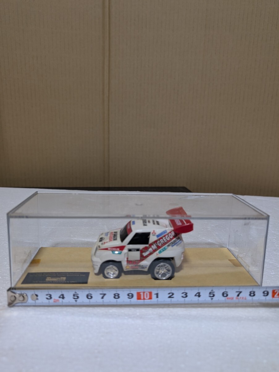 非売品 三菱 パジェロ McGREGOR パリダカ ラリーアート MITSUBISHI PAJERO ミツワミッドレーサー ラリーシリーズベース NICHIMEN INFINITY 