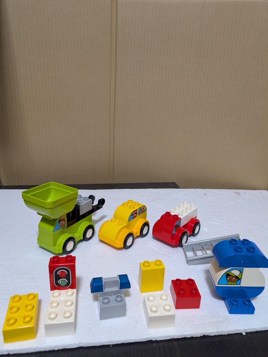 2011年 絶版レゴ LEGO デュプロ レゴ 働く車 10886 dupLo LEARNTOCREATE&MOVE 欠品 ジャンク品