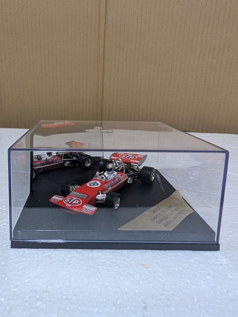 絶版ミニカー Q4104 QUARTZO カルツォ 1/43　マーチ 701 STP M.アンドレッティ #18 スペインGP 1970 MARIO ANTDRETTI MARCH701 