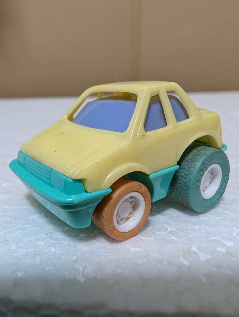 1980年代 チープ玩具 ホビーダックス Qピットシリーズ パステルターボカペラ MAZDA 626 CAPELLA マツダノベルティモデル流用？検 チョロQ