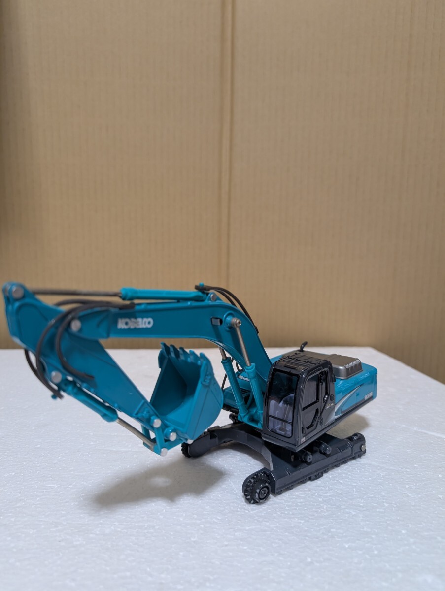 非売品重機モデル KOBELCO 油圧ショベル ショベルカー コベルコ ミニチュア　SK330 バックホー コベルコ建機 ジャンク品 非売品建機