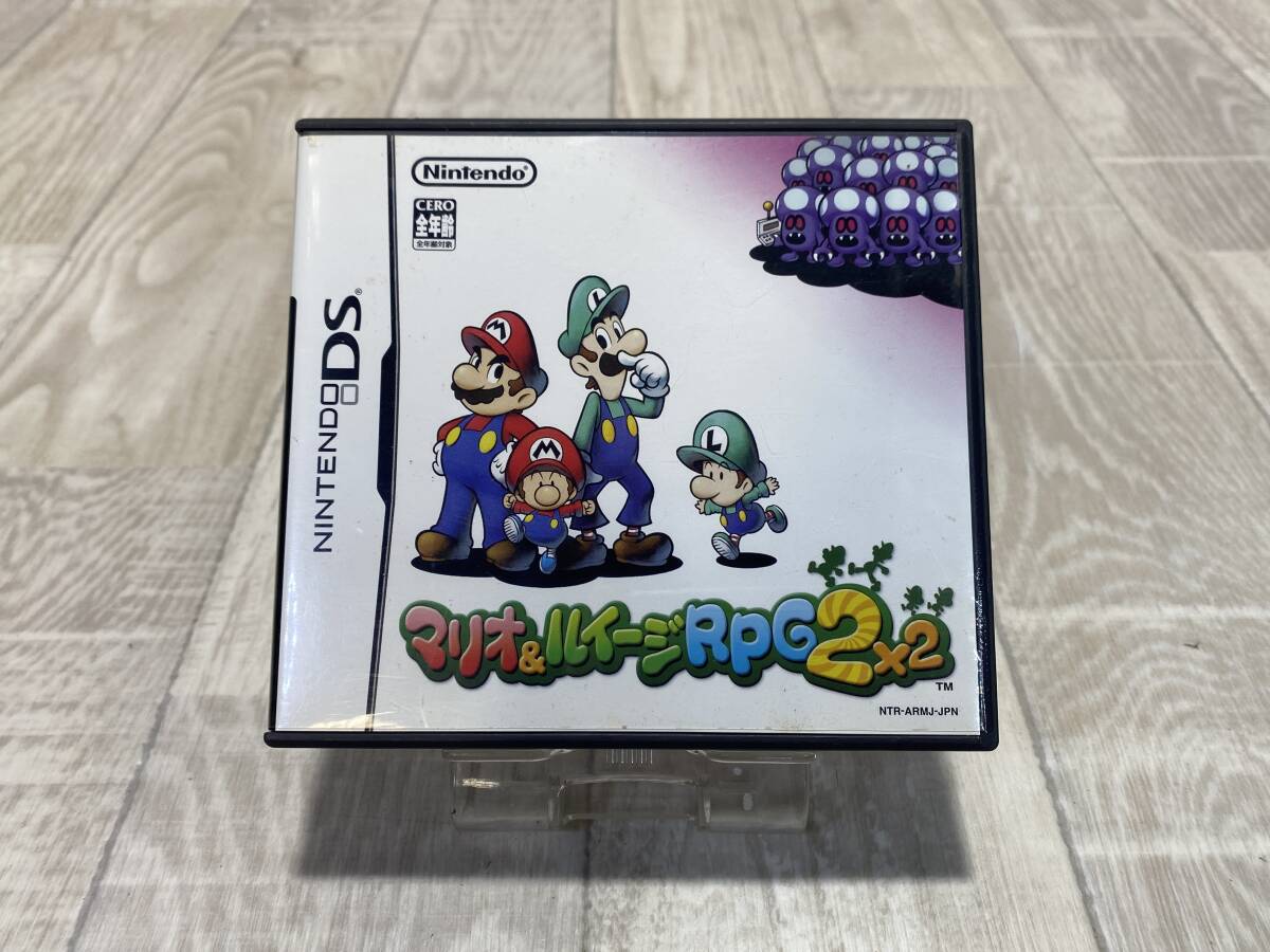 ☆Nintendo DS マリオ＆ルイージ RPG 2×2 【 動作未確認/ 現状品 】 （PN6A-87）
