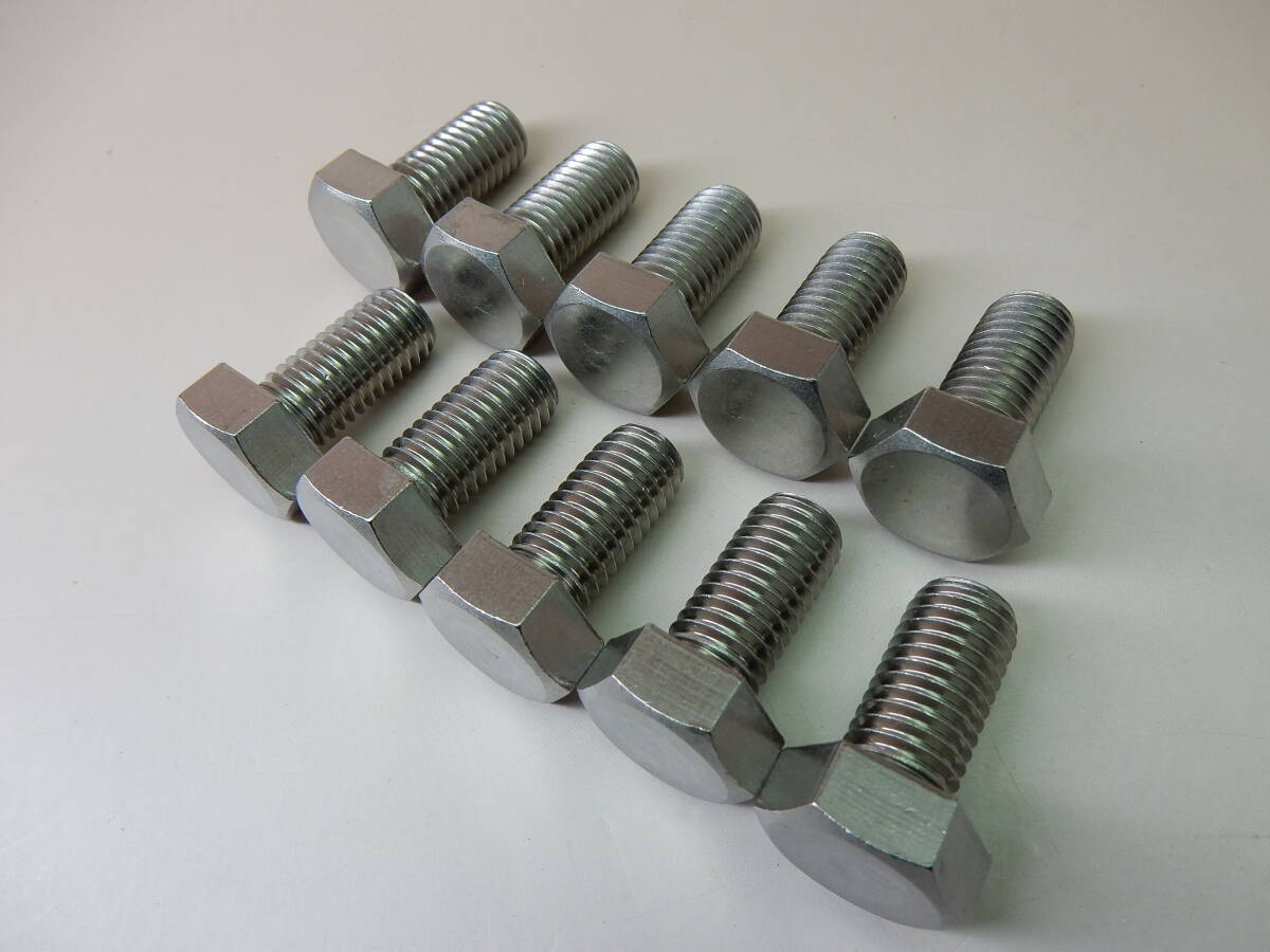 ☆ステンレス　六角ボルト　M１２X２５ｍｍ　１０個セット　ＳＵＳ３０４☆　全ネジボルト　送料込み
