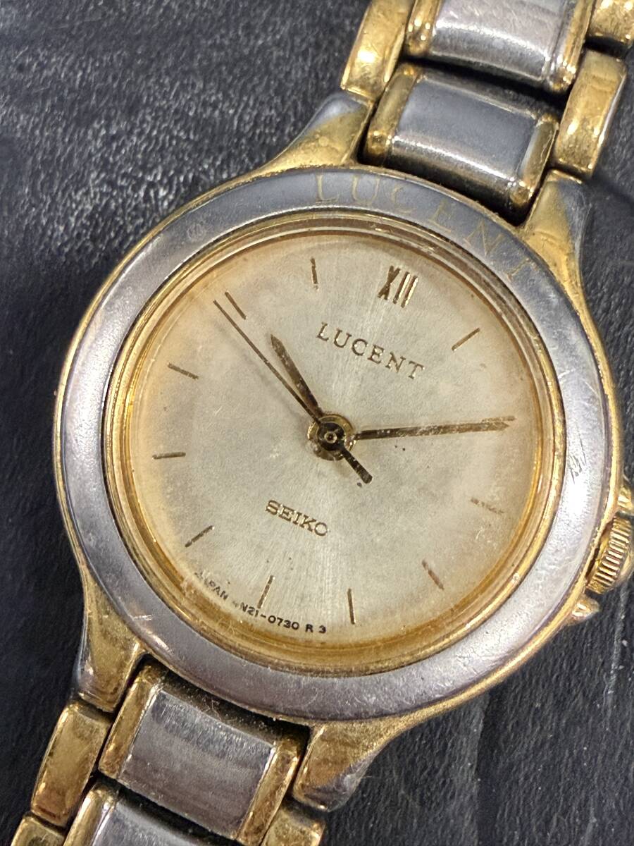 ★コレクター必見 SEIKO LUCENT セイコー ルーセント 腕時計 レディース アクセサリー 動作未確認 コレクション 現状品 Au291