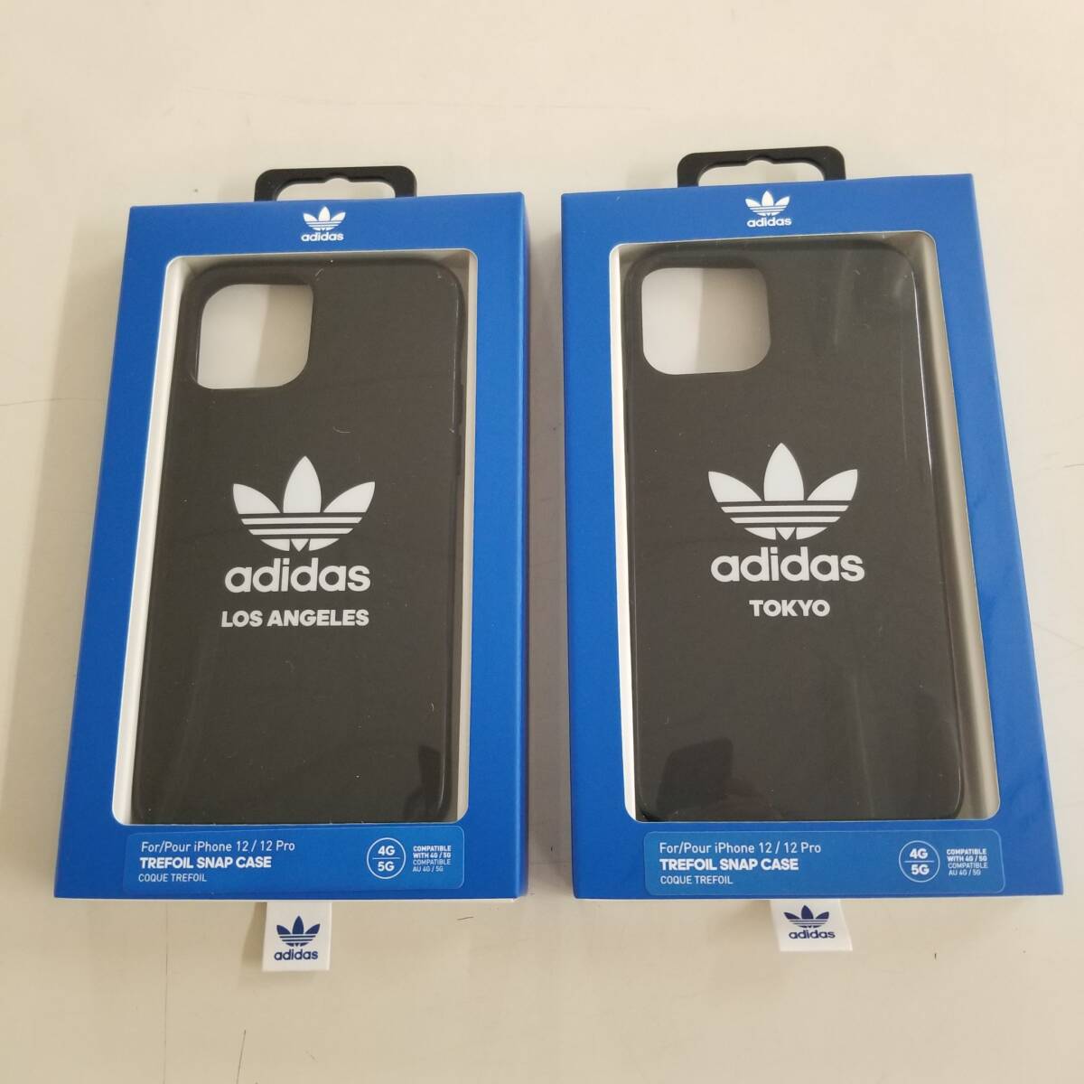 adidas アディダス iPhoneケース スマホケース 手帳型ケース iPhone 12 / 12Pro TREFOIL BOOKLET CASE 2個 まとめ 未使用品
